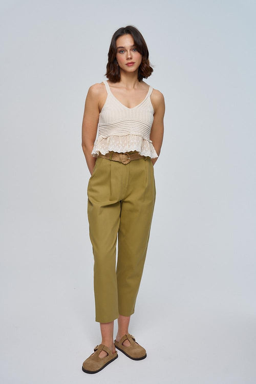 Olive Green Trouser