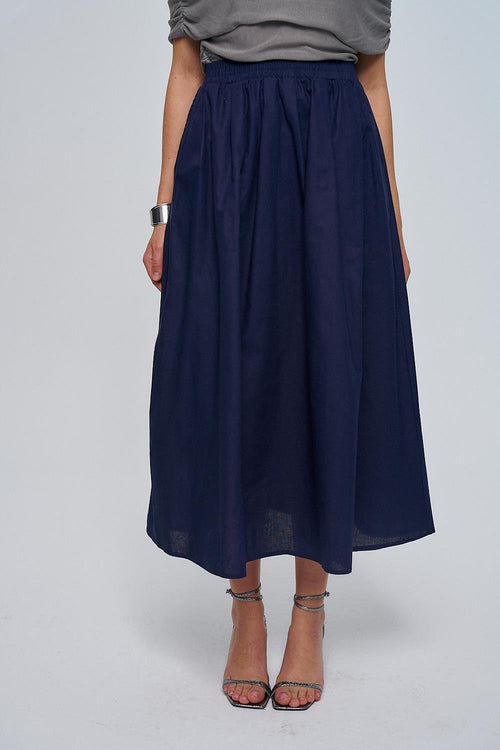 Navy Blue Skirt