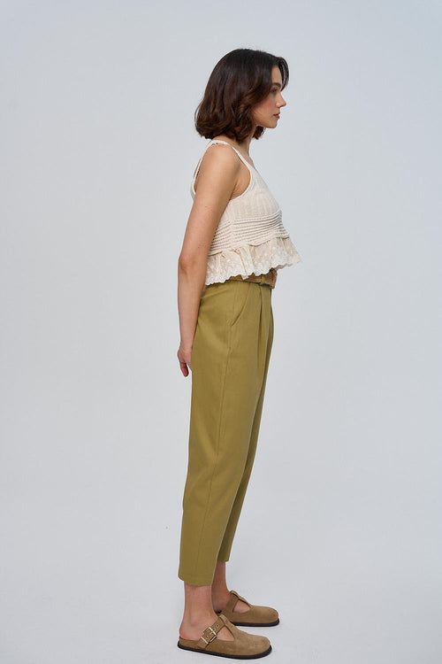 Olive Green Trouser