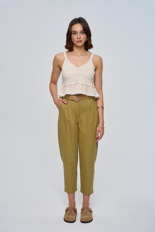 Olive Green Trouser