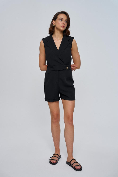 Black Short Jumpsuits